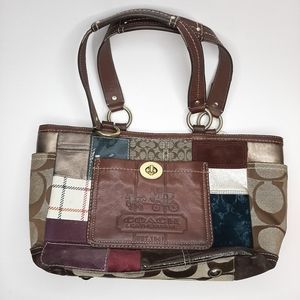 Coach Holiday Patchwork Limited Edition Bag
